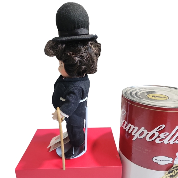 Campbell Kids Charlie Chaplin Porcelain Collectable Patricia Loveless Doll - Picture 2 of 14
